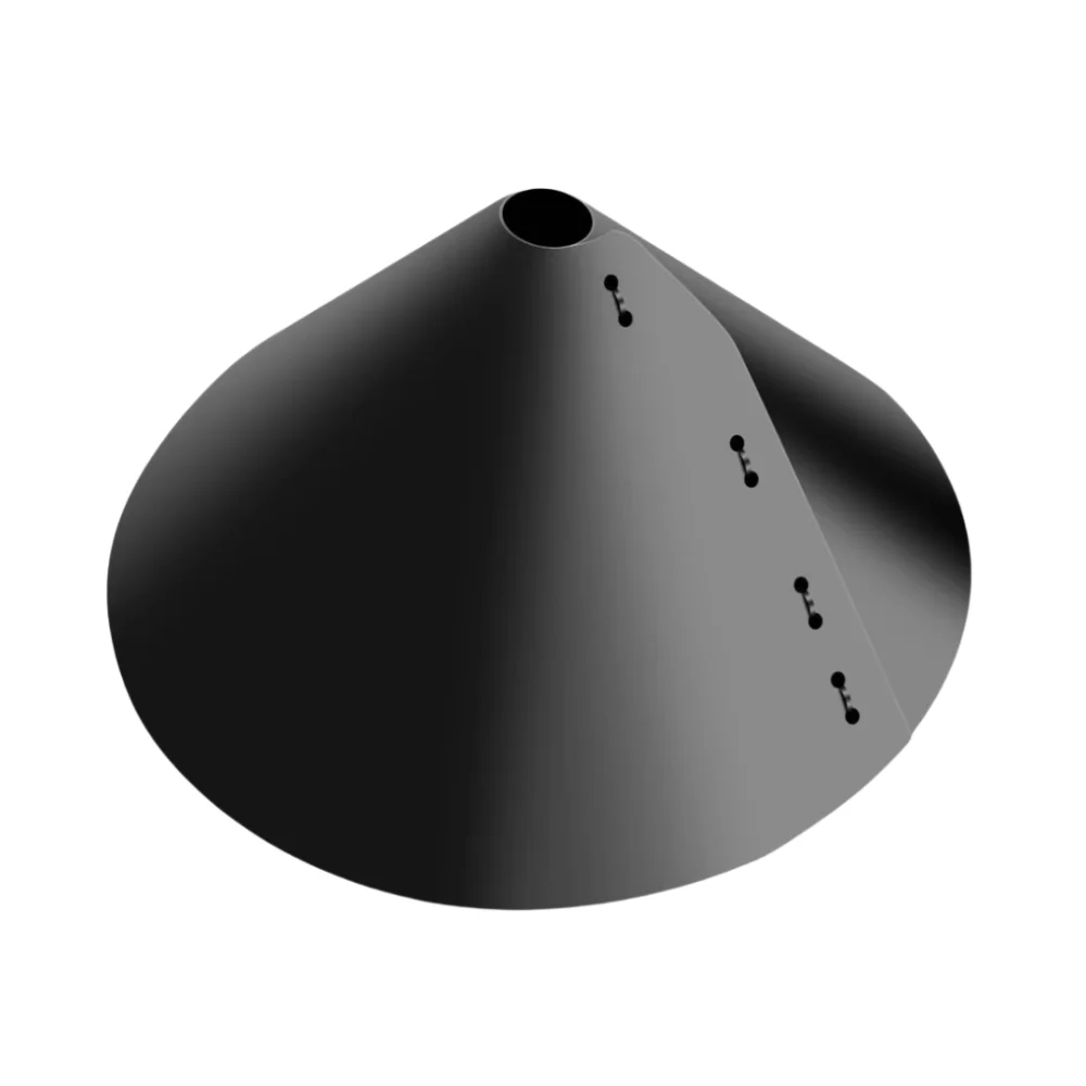 New 12/14/16/18 inch Squirrel Baffle PP Universal Raccoon Proof Wrap Around Anti Rust Bird Feeder Guard Garden Accessories