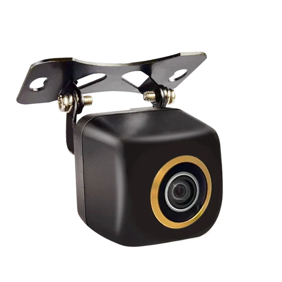 كاميرا الرؤية الخلفية عالية الدقة لوحة ترخيص أمريكية مثبتة على دعامة كاميرا احتياطية لوقوف السيارات العكسية AHD 720P أو 1080P للسيارة