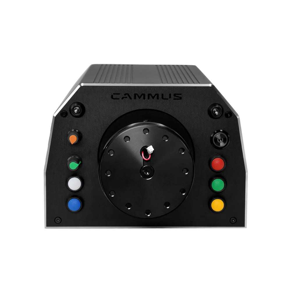 CAMMUS Kit de máquina de juego de atracciones profesional Simulador de carreras Volante y pedales para juegos de PC
