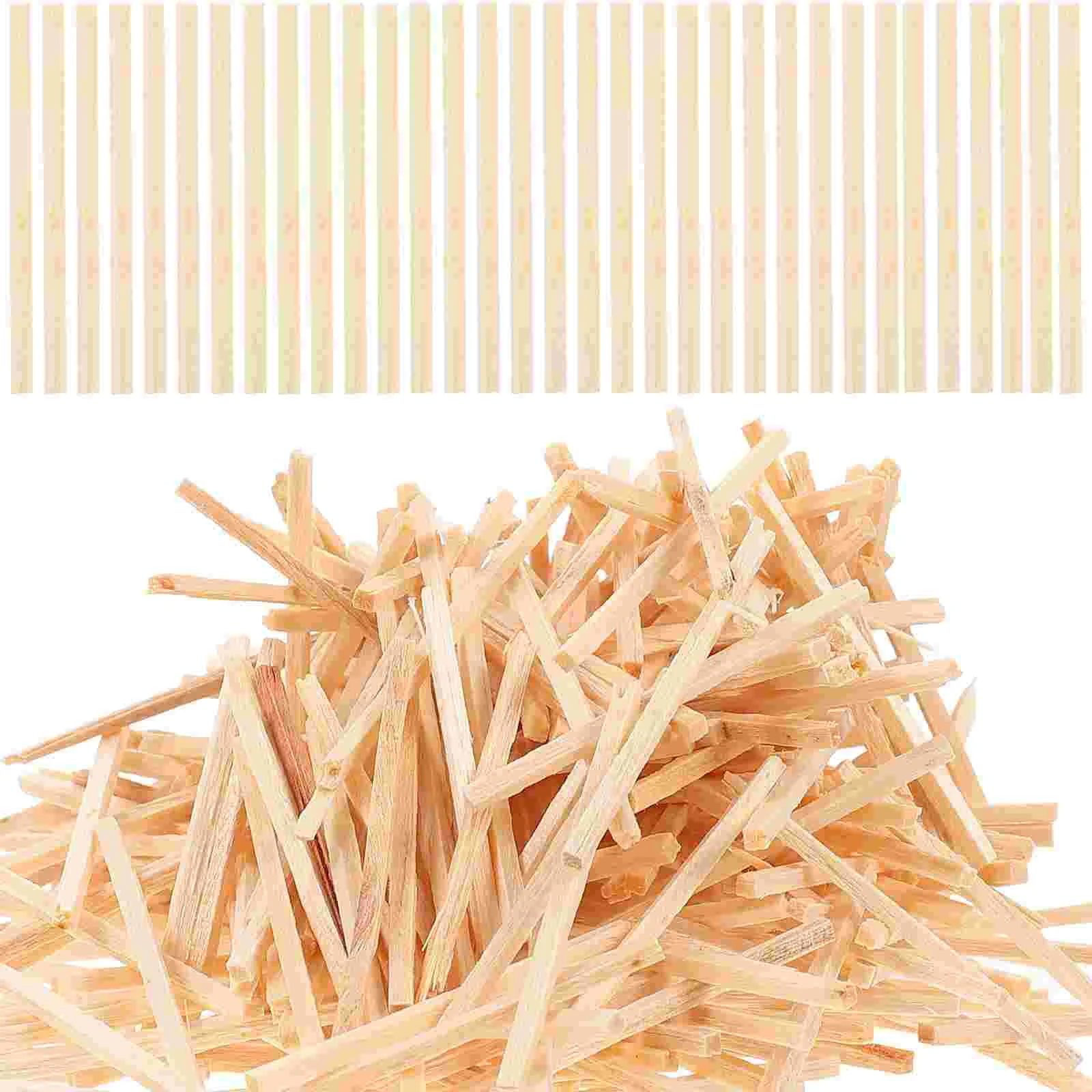 2000 Pcs Matchstick Toy Craft DIY Sticks Multi-use Handmade Accessory Wooden Making Material Supplies Child