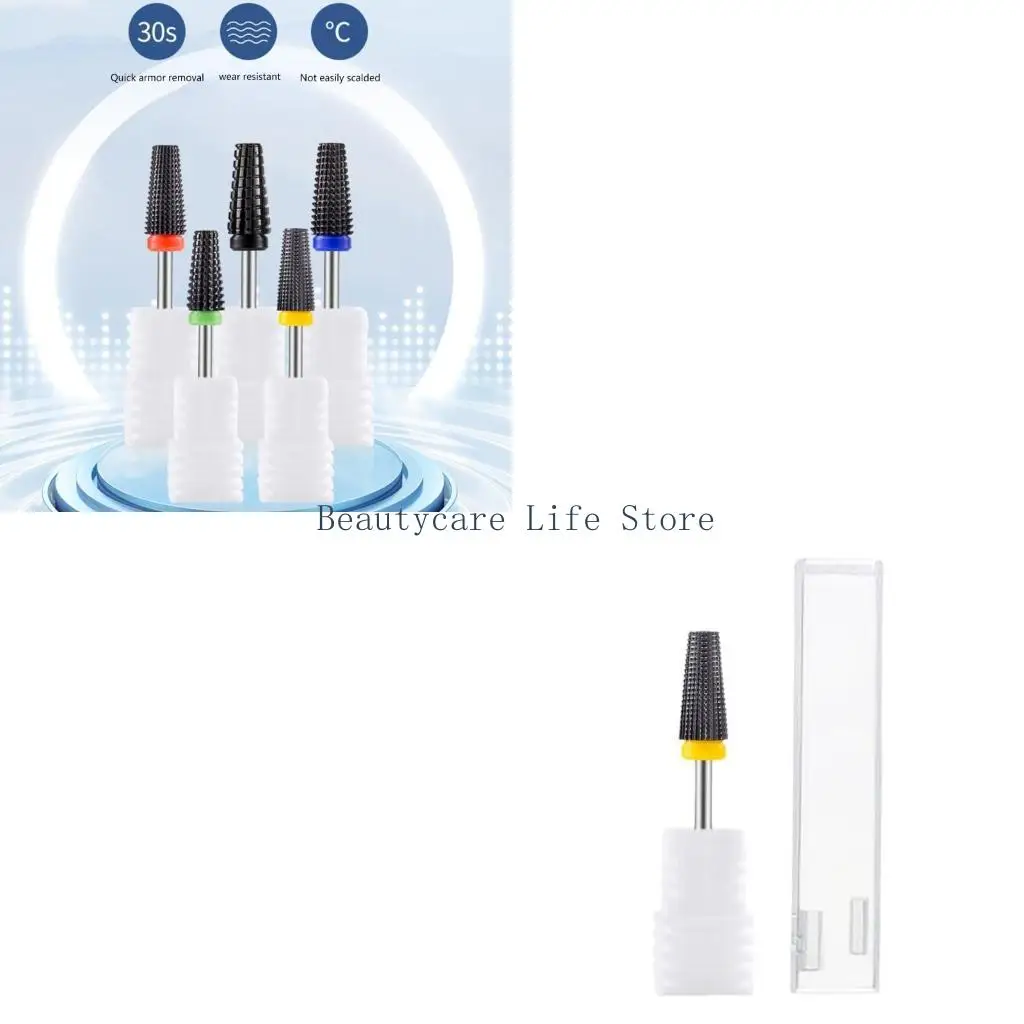 

652C Manicure Pedicure Drill Bit Foot Cuticle Clean Tool File Grinding Head