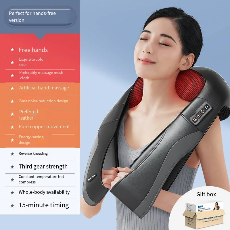 2023 new hot selling simulation hand massage constant temperature hot compress massage shawl for office home