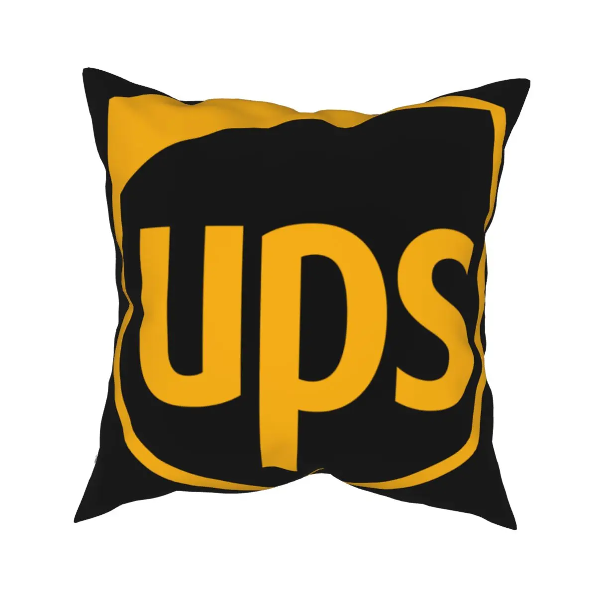 Warm United Parcel Service Ups Postal United States Pillowcase Throw Pillow Cover Natural Decorative High-Density