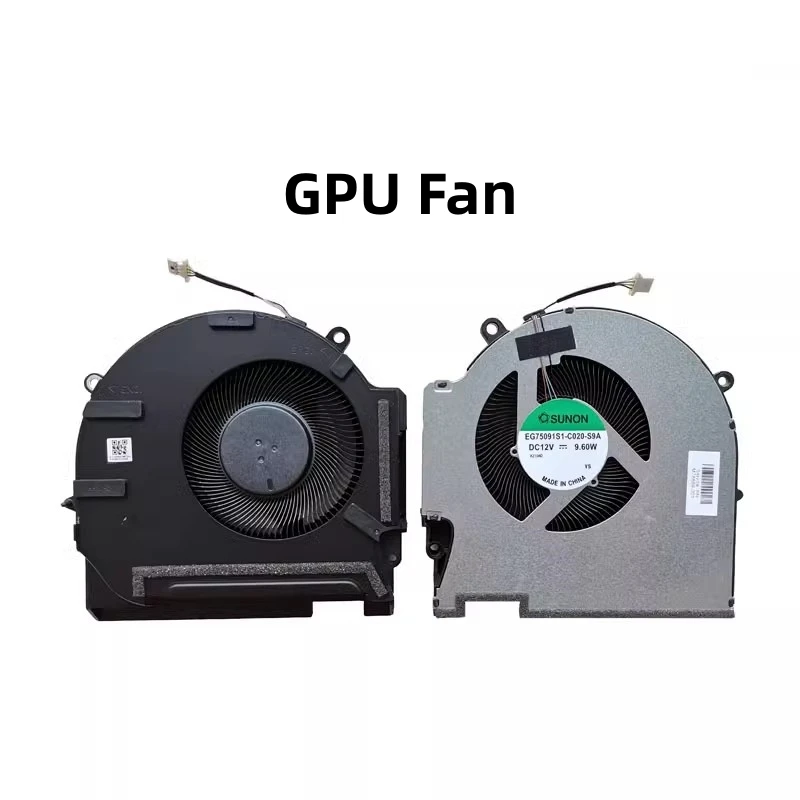 Origina FOR HP 17-CK Shadow Sprite 7 Plus TPN-Q266 CPU GPU Cooling Fan M78889-001 100% Test OK