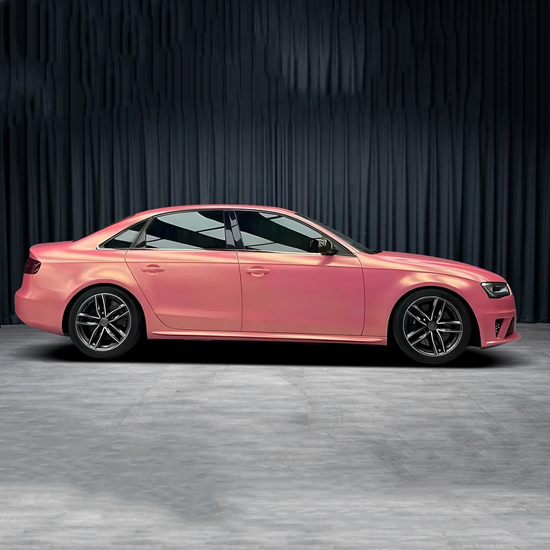 1.52x17m Matte Changing Colors Stretchable Anti-Scratch Self Healing Automotive Paint Protection Vinyl Car Wrap Film
