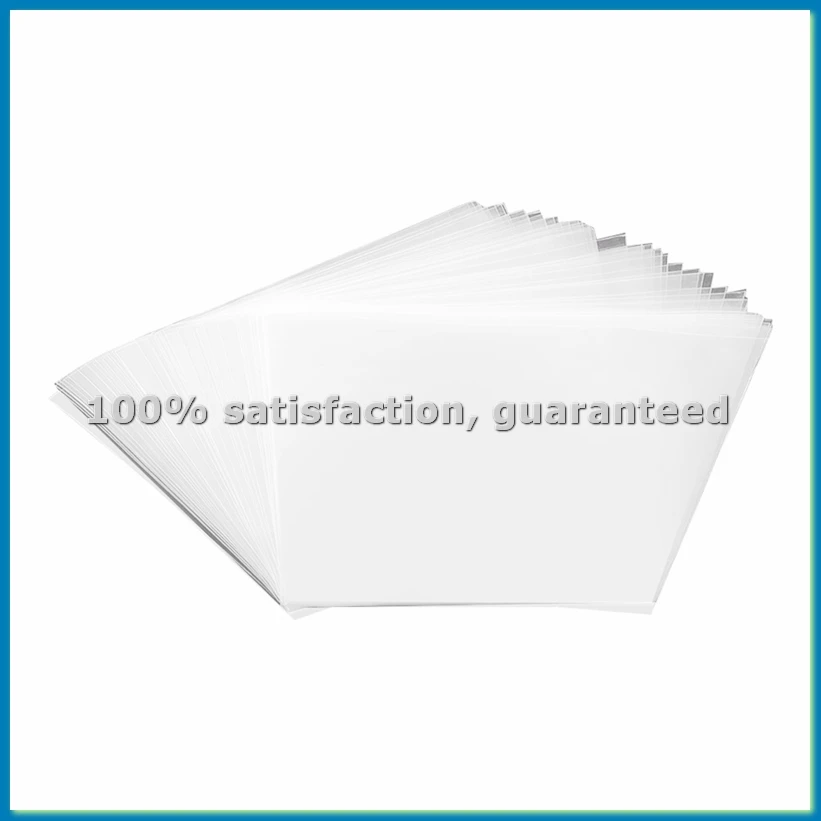 

50 шт. защитных чехлов для виниловых пластинок 12 дюймов для проигрывателей, самоклеящиеся пакеты для LP-дисков - A12I