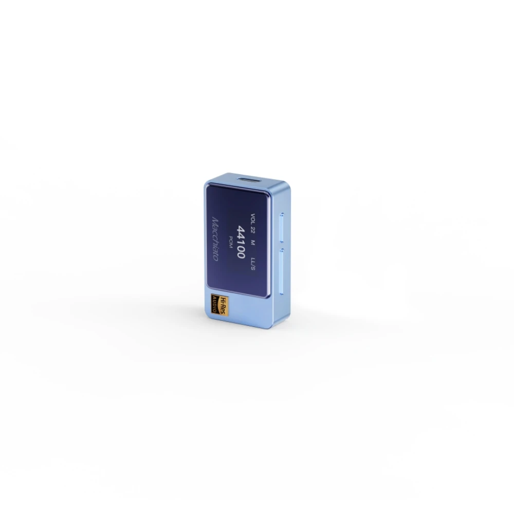 iBasso Jr. Macchiato ポータブルUSB DAC/アンプ CS43131 ブルー 特別割引