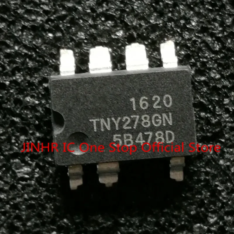 New 5PCS TNY278 TNY278GN TNY278GN-TL, SMD-8C, Off-Line Switcher