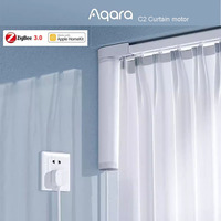 Aqara C2 Smart Curtain Motor Zigbee 3.0 and Aqara Curtain Track, Homekit Control Motorized Electric Rail System For Smart Home