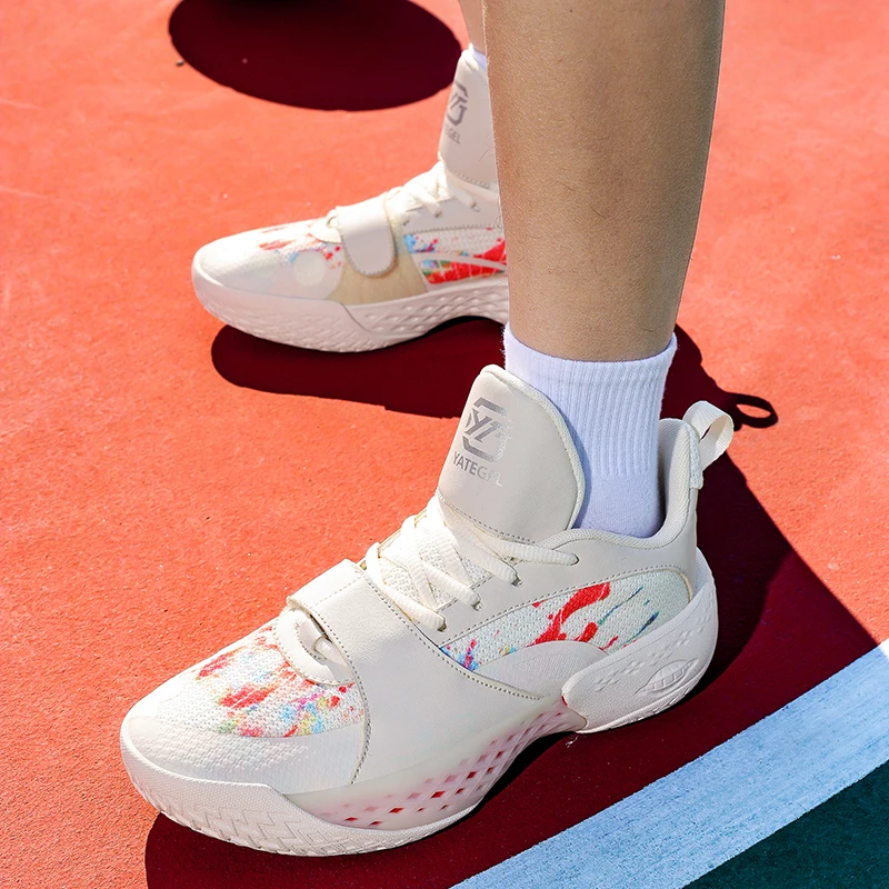 

Breathable basketball shoes practical training shoes anti-slip, student, shock-absorbing professional, wear-resistant sports