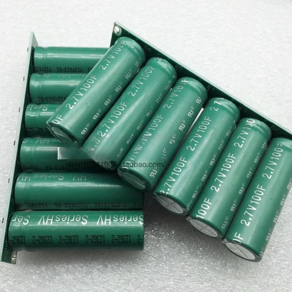 سوبر 16 فولت 16f فرح السعة وحدة 16V16F مكثفات فائقة المعدل وحدة 2.7V100F 20F 2.7 فولت