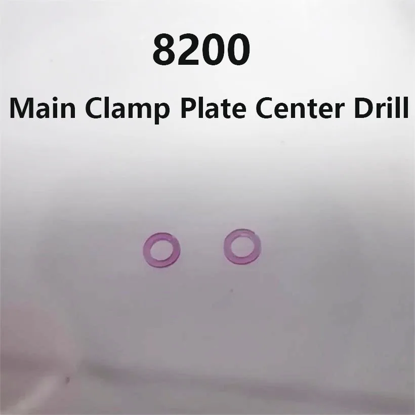 Los accesorios de reloj son adecuados para Meiyouda 8200 8215, movimiento mecánico, placa de abrazadera principal, agujero central de diamante, piedras preciosas