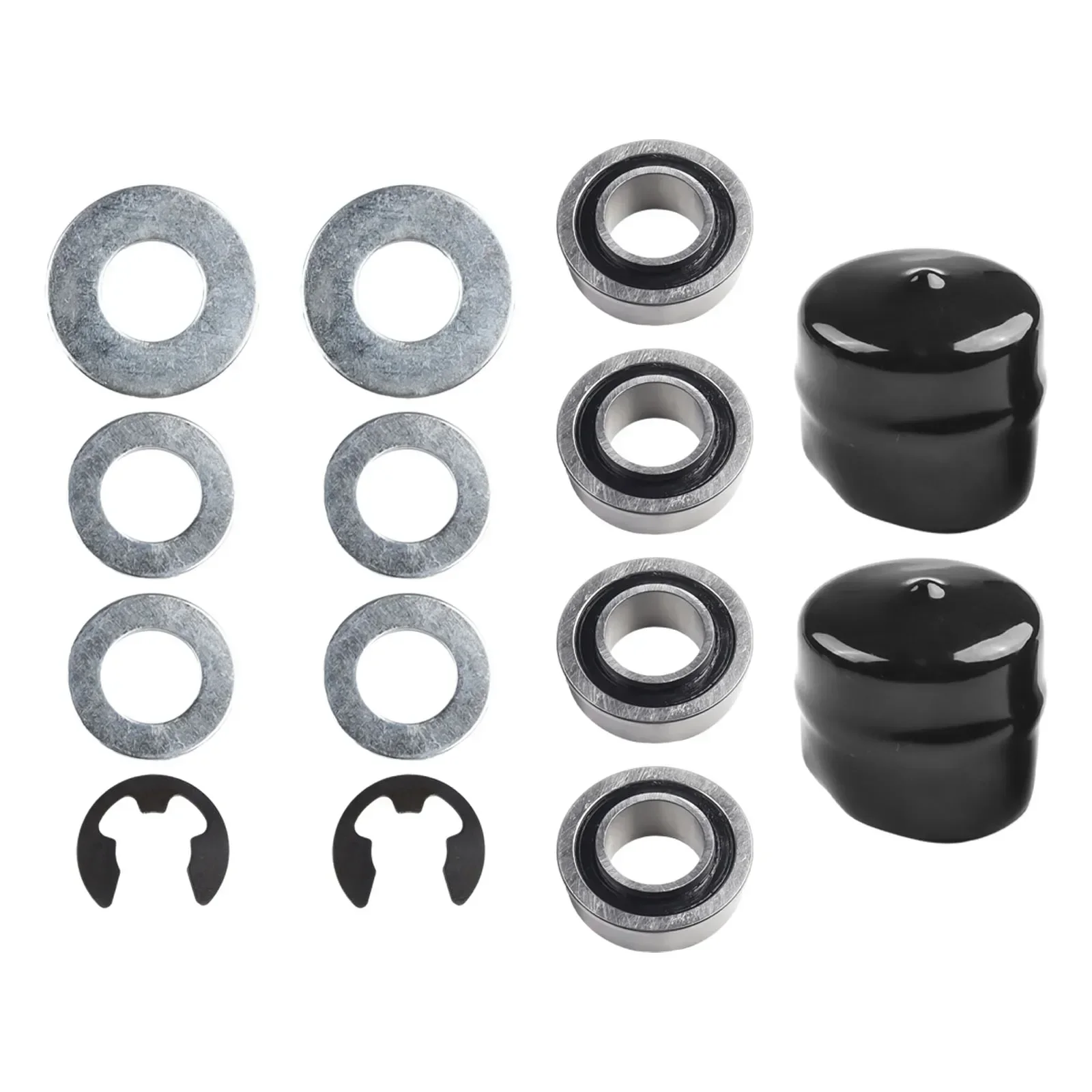 1 Set Front Wheel Bushing To Bearing Conversion Kit For 532009040 9040H Metal+Rubber Material Tool Parts High Quality