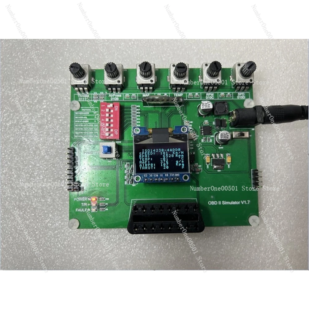 

Симулятор OBD ECU J1939 ELM327 для диагностики автомобилей, разработки приборов и тестирования в сфере IoV, авторемонта и НИОКР