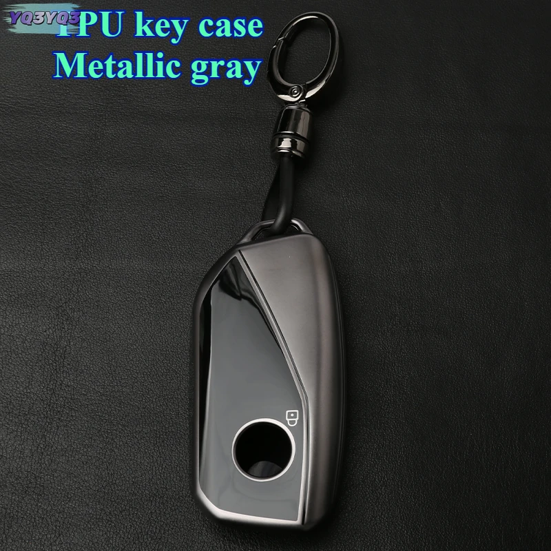 

For BMW Car key case 2023-2025 5/7 Series 740i 760i X1 X5 X6 X7 XM IX IX3 I5 I7 Soft TPU Key Fob Cover bmw accessories