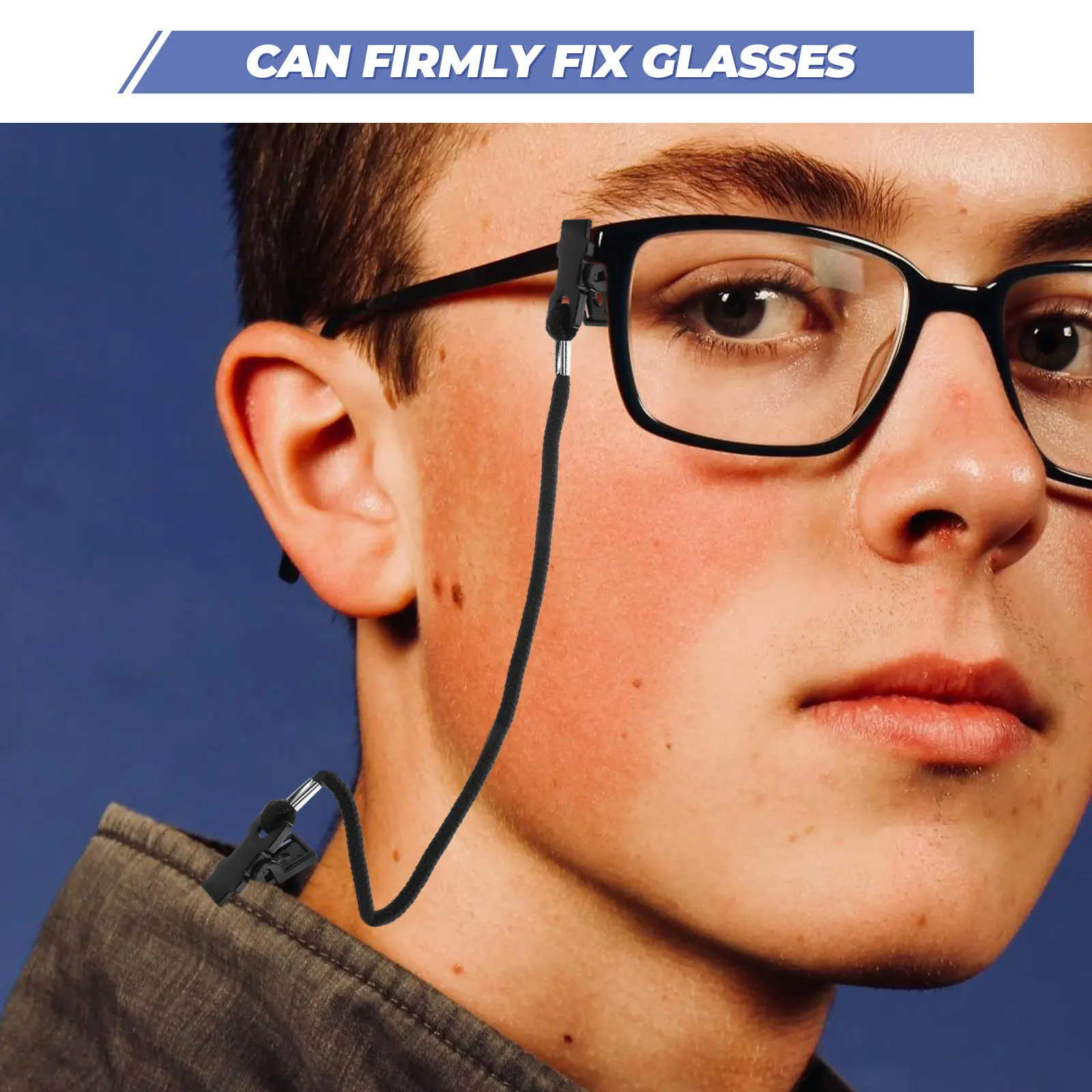 2Pcs Hat Strap Clips Adjustable Windproof Cap Retainer for Fishing Boating Running Cycling Glasses Hat Lanyard Chin Cord Outdoor