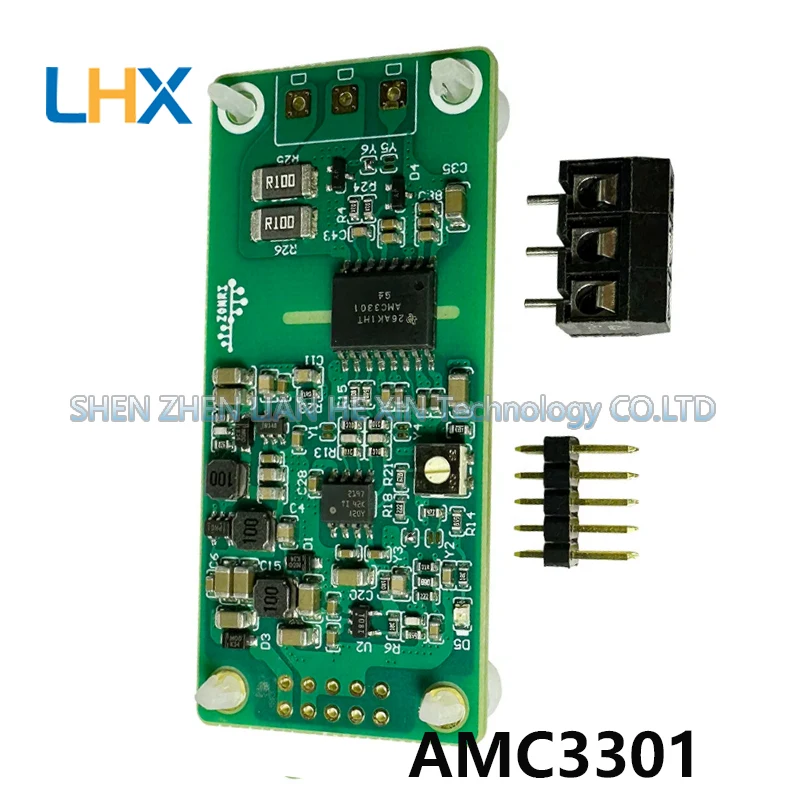 AMC3301 current isolation module Single and bipolar output External current detector resistor in stock