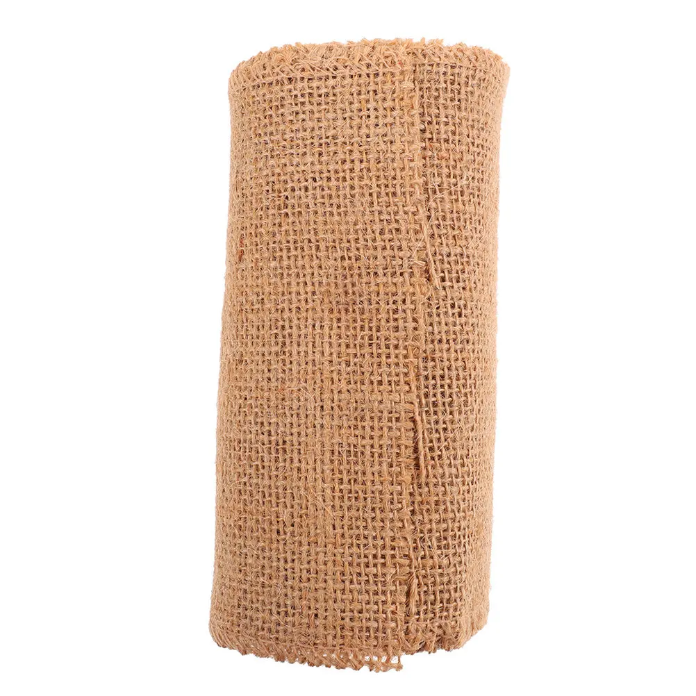 Burlap Roll Tree Trunk Wrap Winter Protection Frost Cover Fabric Wraps Garden Plants Deer Protection Bark Repair