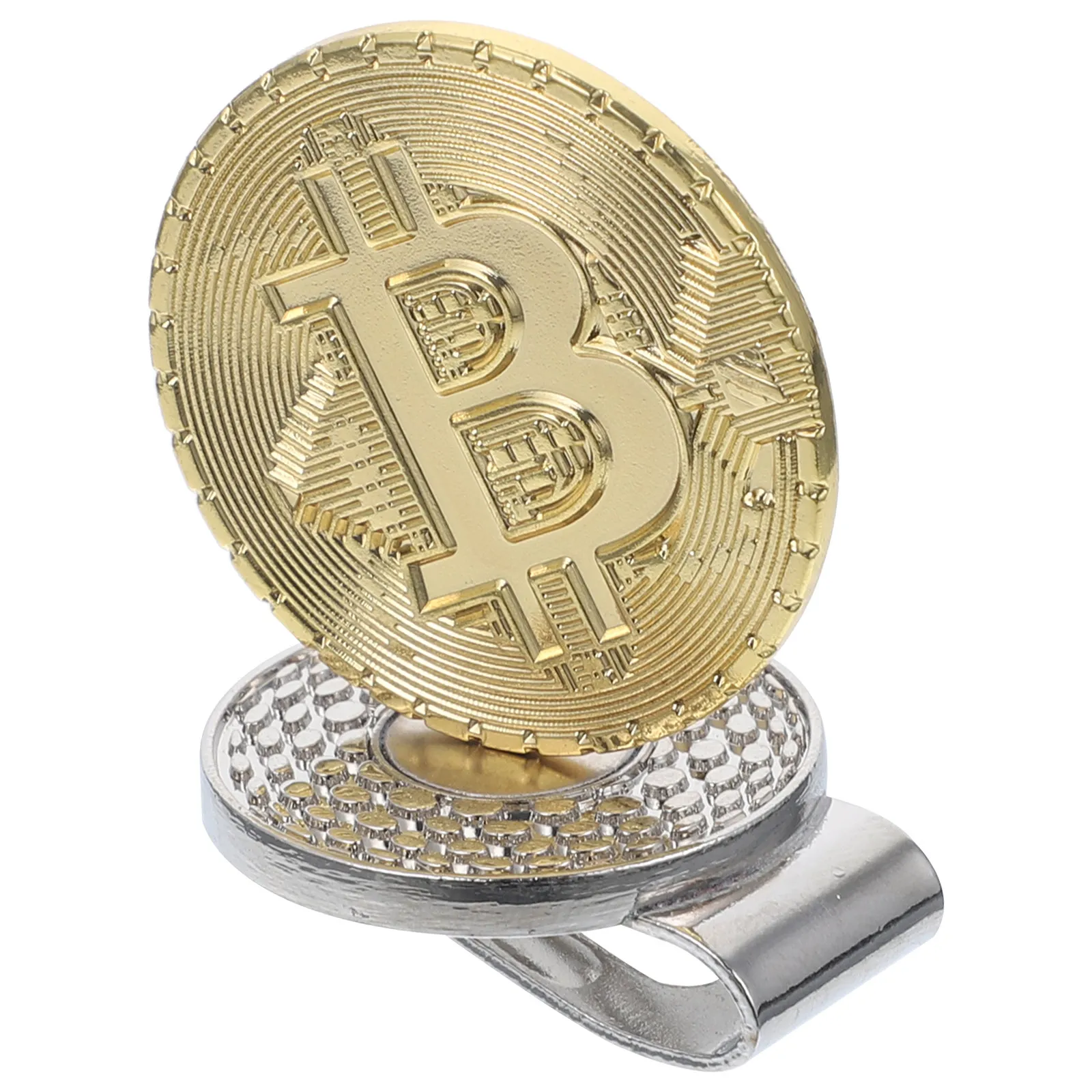 

Metal Golf Hat Clip Durable Ball Marker Portable Golfs Accessory Decor Golfing Supply Gift Golfs Marker Hat Clip