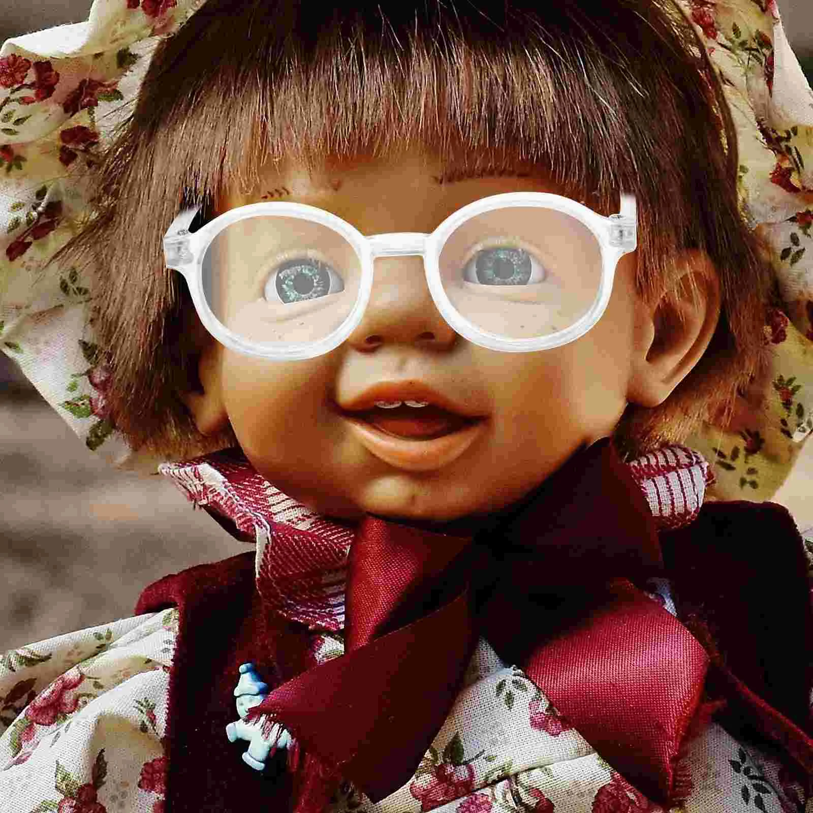 Glasses for Plastic Eyeglasses Eyewear Dolls Dress up Eye-catching Decors Toys Girls