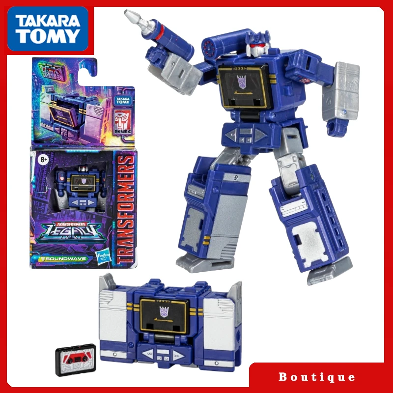 

В наличии Takara Tomy Трансформеры игрушки Legacy 10 см Core Class Soundwave экшн-фигурки autobot Хобби Подарки Коллекционные