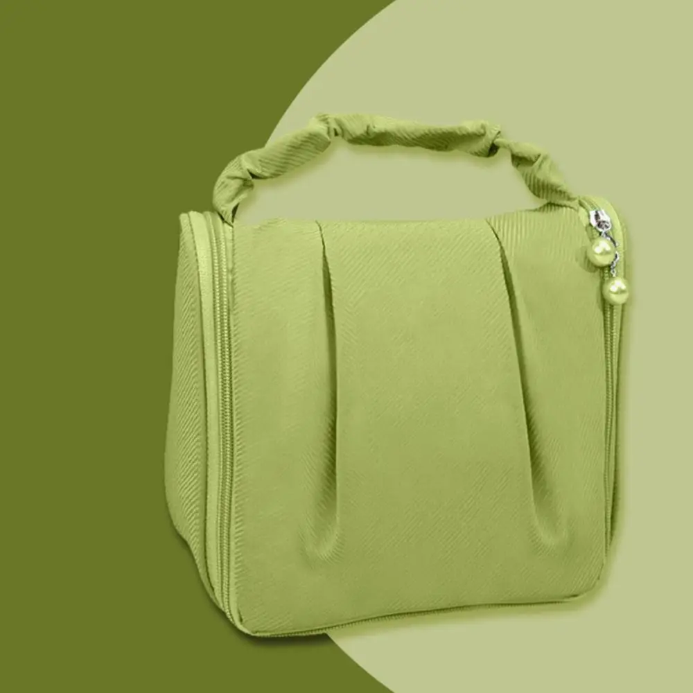 الكورية Ins مطوي سحابة حقيبة مستحضرات التجميل سعة كبيرة غسل الحقيبة مخزن للمكياج حقيبة يد حقيبة سفر حقيبة أدوات الزينة في الهواء الطلق #3