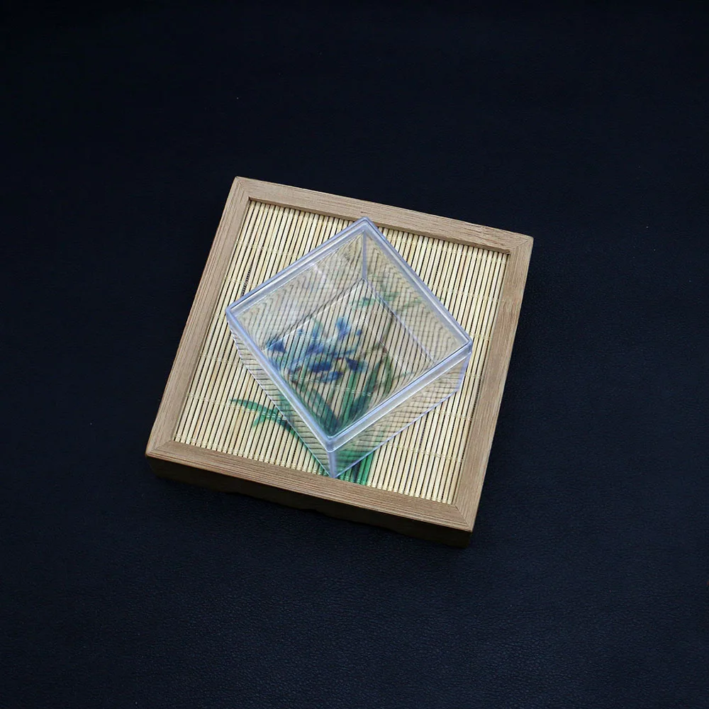 Portable Square Sealed Box 54x54mm Beaded Loose Beads Anti-oxidation Storage Box Large-capacity Jewelry Organizing Box 54x54mm