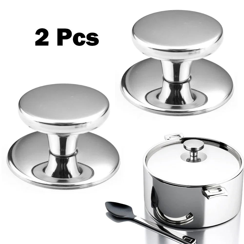 Household Hardware Pot Pan Lid Home Fasten The Suction Cup Heat Insulation Lock The Vacuum Silver High Quality