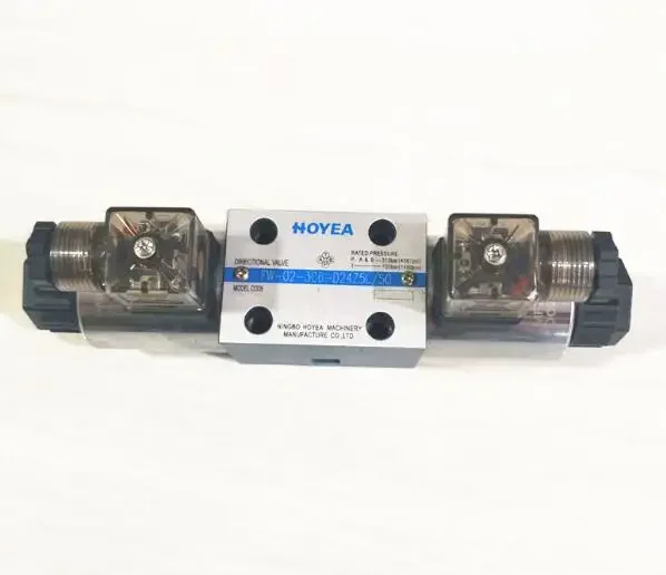 

HOYEA DIRECTIONAL VALVE FW-02-3C2-D24Z5L/50 FW-02-3C6-D24Z5L/50 FW-02-3C4-D24Z5L/60 FW-02-3C3-D24Z5L/60 Hydraulic Valve