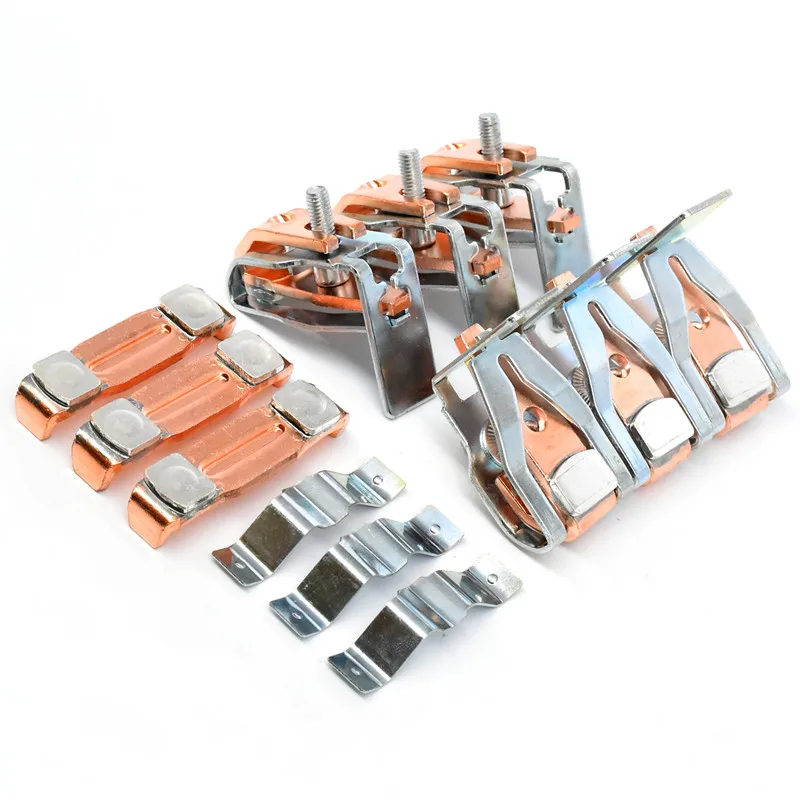 Main Contact Kit For LC1E200 LC1E250 Contactor Replacement Kit Moving And Fixed Contacts Contactor Spare Parts Contact Set