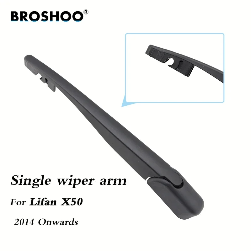 BROSHOO Car Rear Wiper Blades Back Windscreen Wiper Arm For Lifan X50 Hatchback (2014 Onwards) 210mm,Auto Accessorie Styling