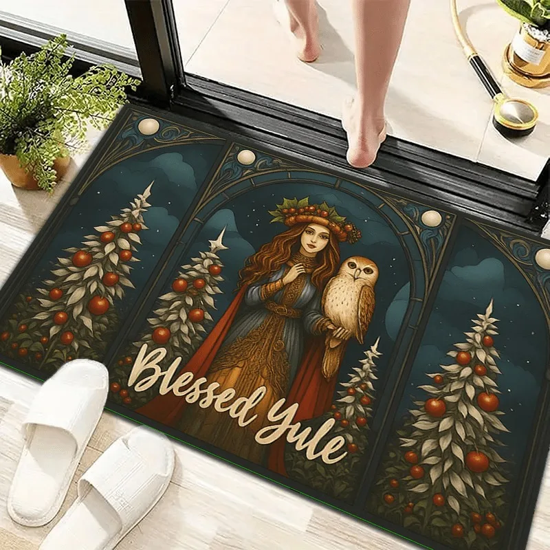 Christmas Candy Cane Lane Area Rug Peppermint Candy Design Home Entryway Floor Carpet