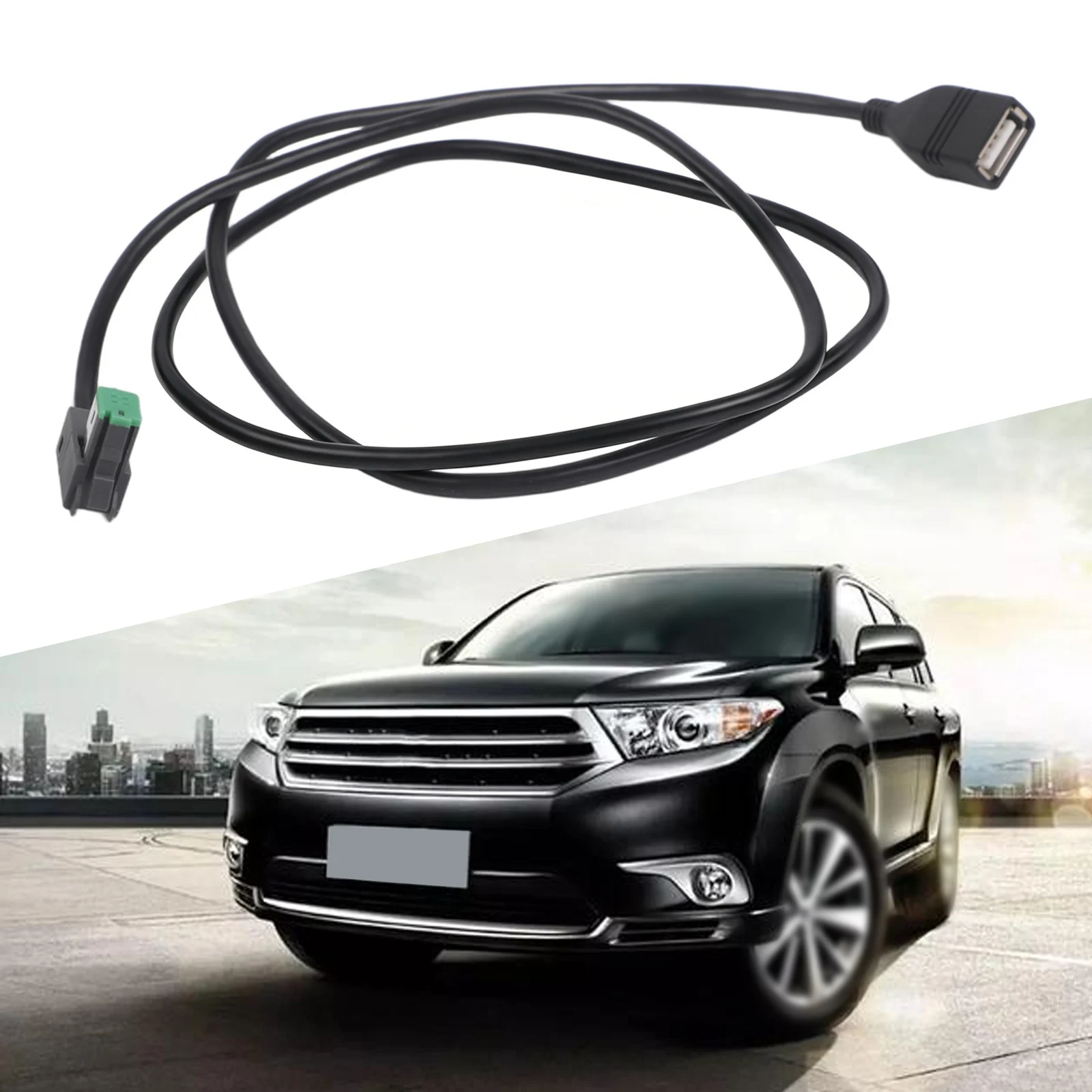 Black NSZT-Y68T Compatible Seamless Multimedia Integration 100CM Cable Length Wide Compatibility With Navigation Models