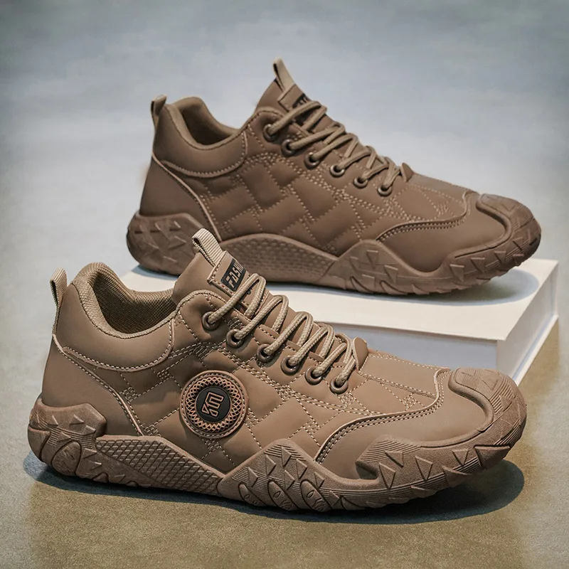

Spring Autumn Latest Shoes Men Fashion Black Casual Sneakers Men Thick Bottom No Slip Shoes Outdoor Sports Mountaineering Shoes