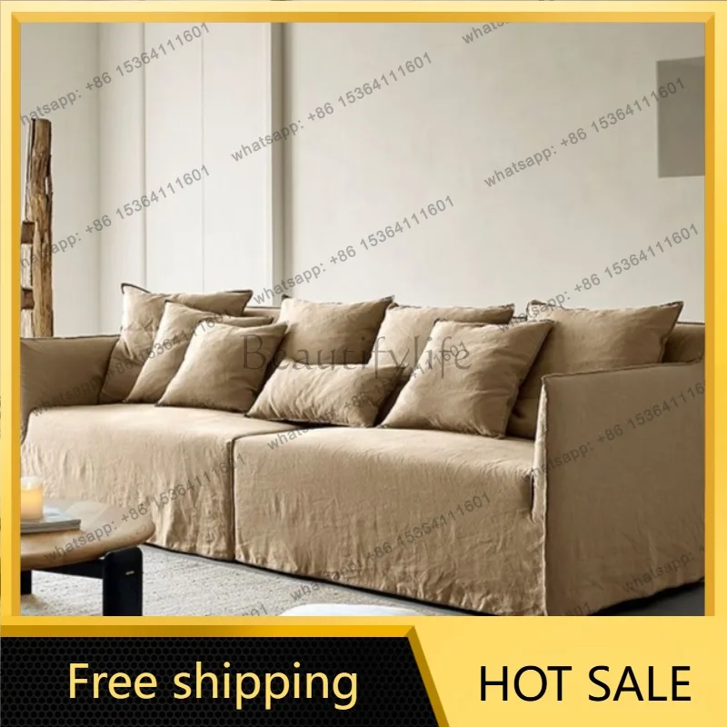 LDRelaxing Nordic Living Room Sofas Comfortable Designer Classic Economic Sofa Apartment Cinema Divani   Home Furniture