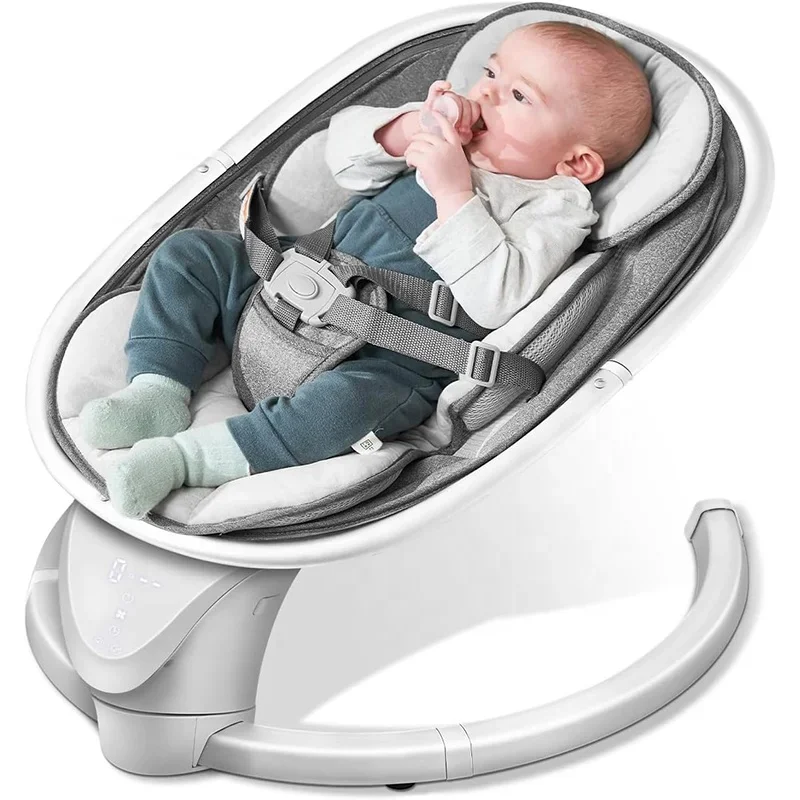 Multifunction folding safety rocking chair remote control infant automatic swing cradle electric baby rocker bouncer