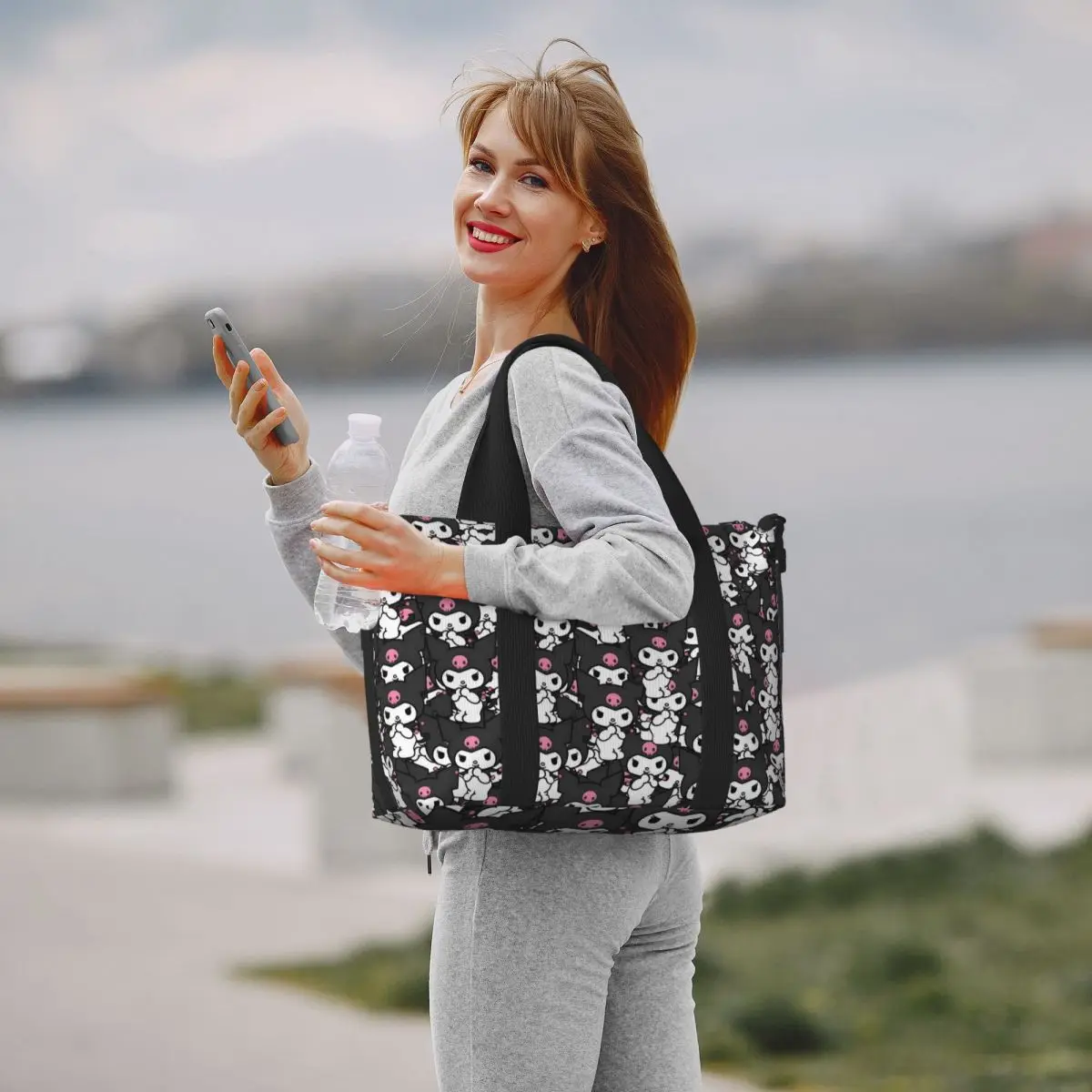 مخصص E5039285d6ca8be7c93c60e27a2b0b42 حقيبة حمل على الشاطئ للنساء اضافية كبيرة الصالة الرياضية تحمل على حقائب التسوق السفر