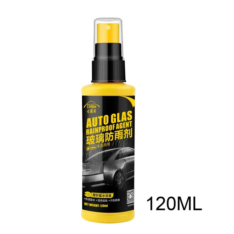 Glass Defogger Spray For Car Glass Cleaner Spray 4.23 FL. OZ. Quick Long Lasting Effective Car Anti Fog Spray For Automotive