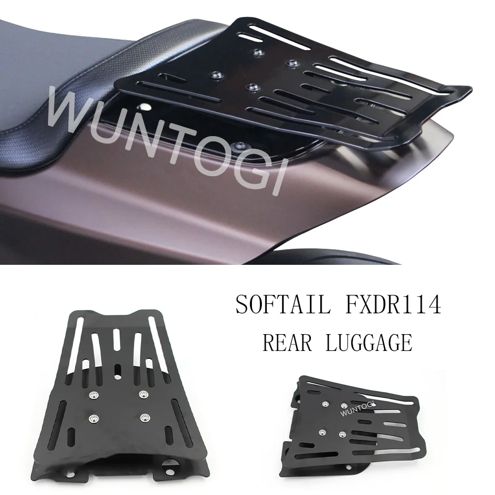 

for Harley Softail FXDR114 Accessories Motorcycle Rear Luggage Rack Fender Luggage Bridge for Harley Softail FXDR 114