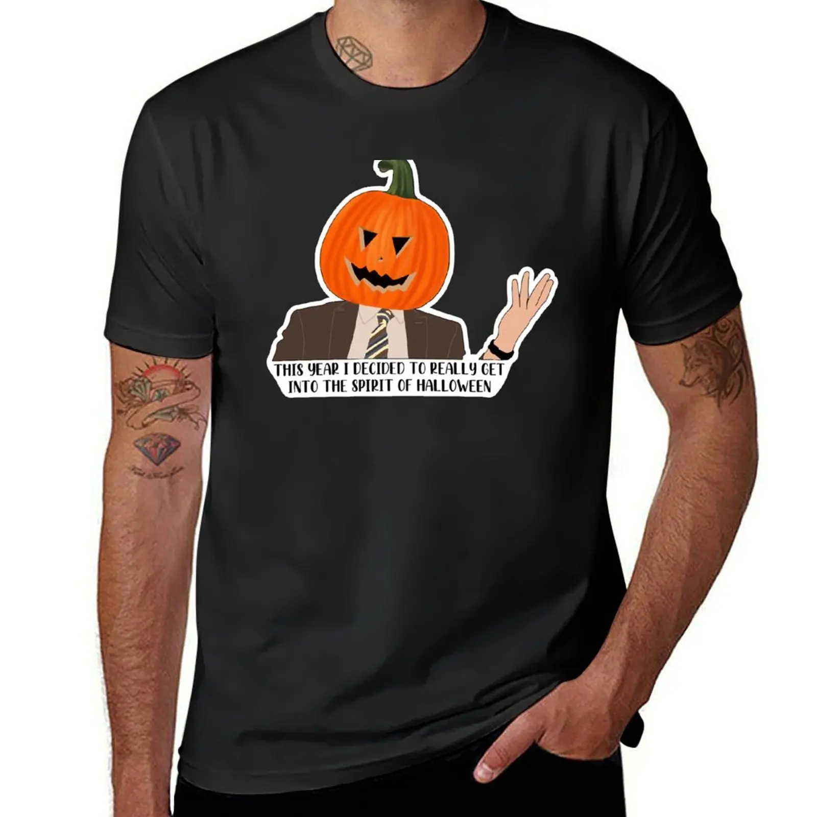 This year I decided to really get into the spirit of halloween T-Shirt blanks new edition anime tshirts for men