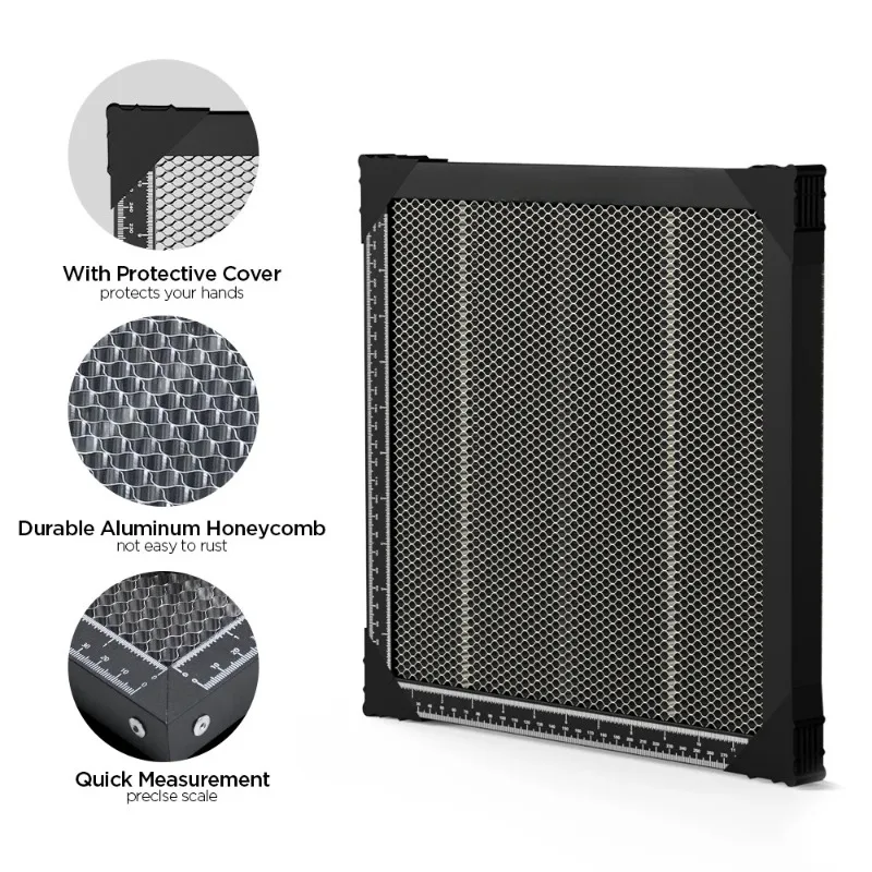 laser engraving Honeycomb Working  For CO2 CNC diode  Laser Engraver Cutting Machine honeycomb bed 400X400mm 440X440mm - view 2
