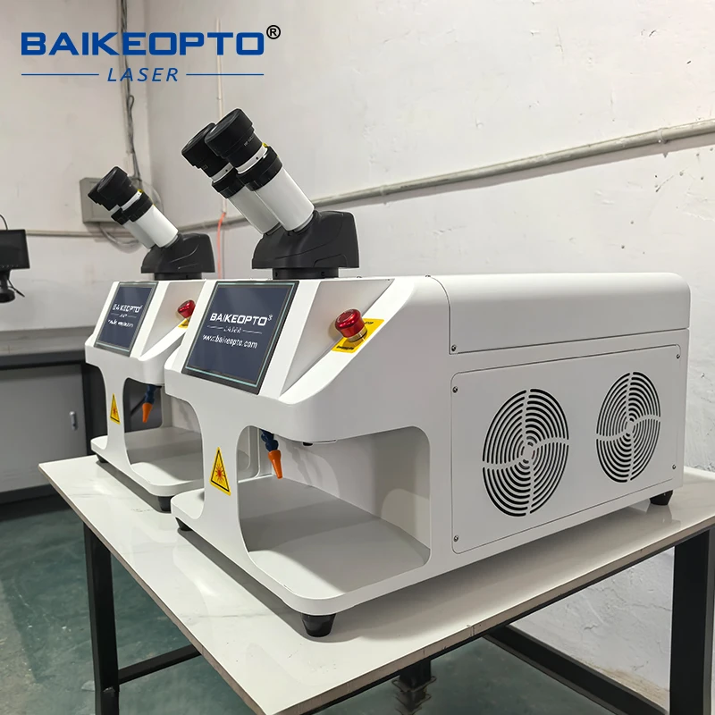 BK-JW100A Closed Cabinet Jewellery Processing Laser Welder For Handcraft Gold Silver Jewelry Repair & Manufacturing