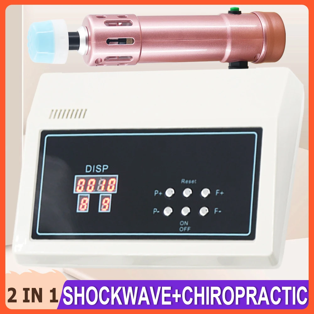 

Shockwave Therapy Machine For New ED Treatment Relaxation Massager Pain Relief Muscle Gun Portable Shock Wave Chiropractic Tools