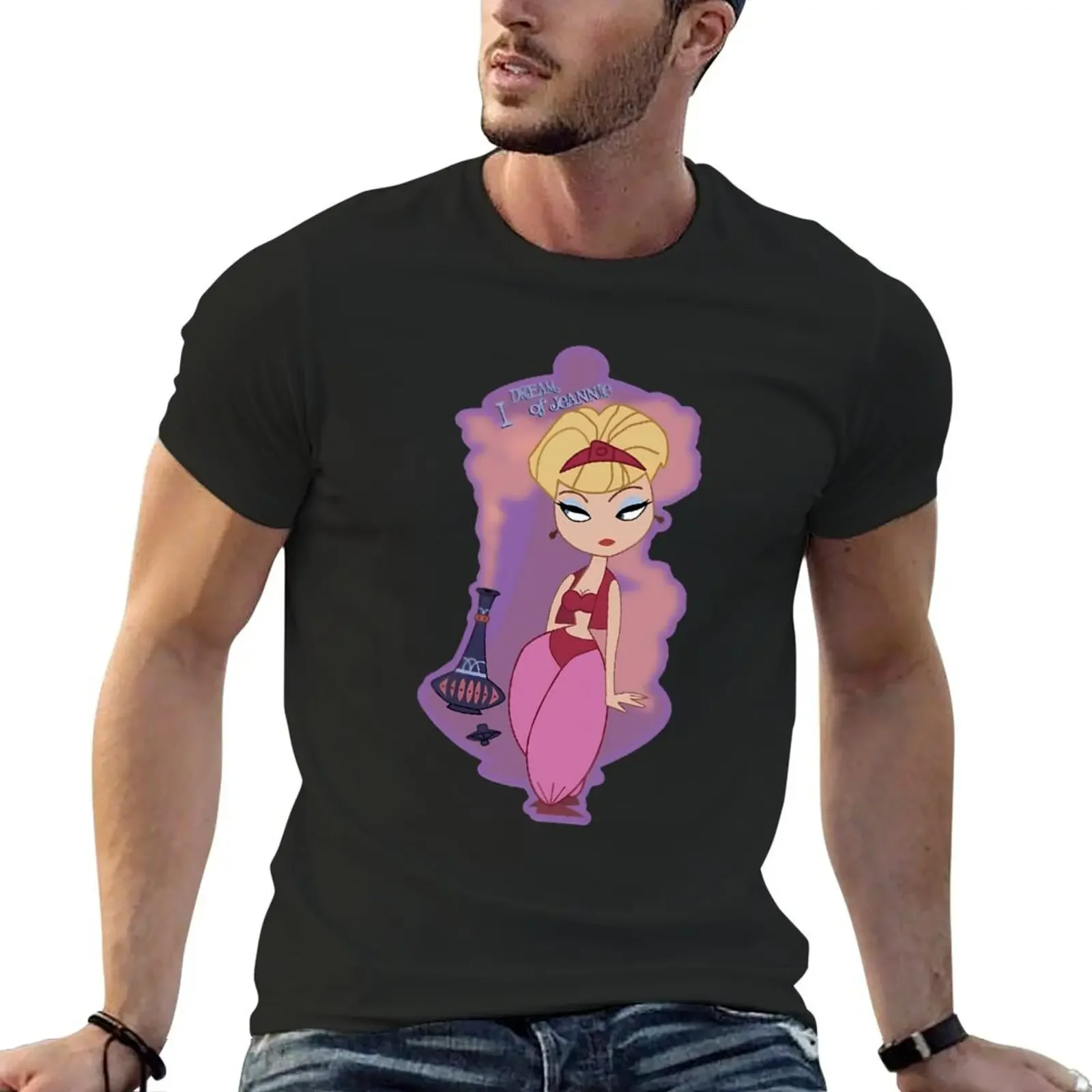 

I dream of Jeannie 1\t T-Shirt heavyweights oversized graphic tee cute tops anime figures tee shirts for men