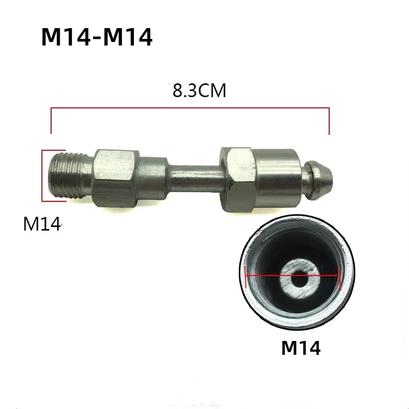 Diesel Oil Tube Conversion Joint Common Rail Injector Pipe Connector Oil Hose Adaptor M12 M14 M16 M18