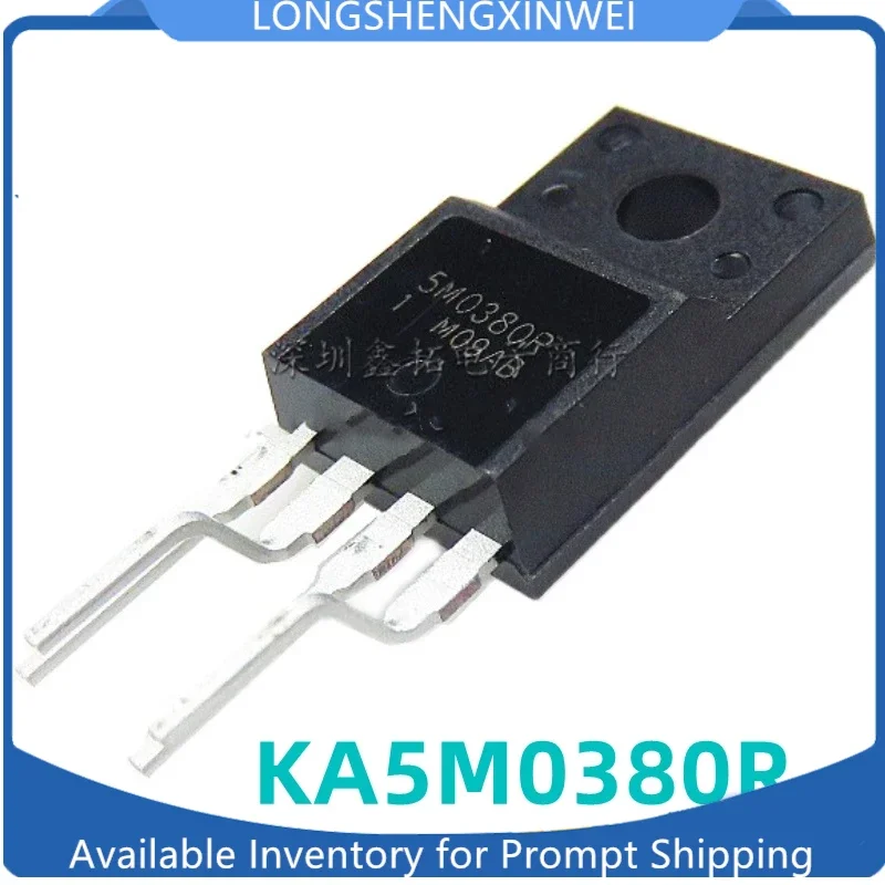 1PCS New Original 5M0380R KA5M0380R Direct-plug TO-220F Switch Power Management Chip