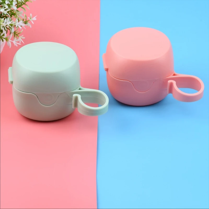 Boîte à sucette pour bébé, conteneur sucette, boîte rangement pour étui, support sûr, boîte en plastique pour