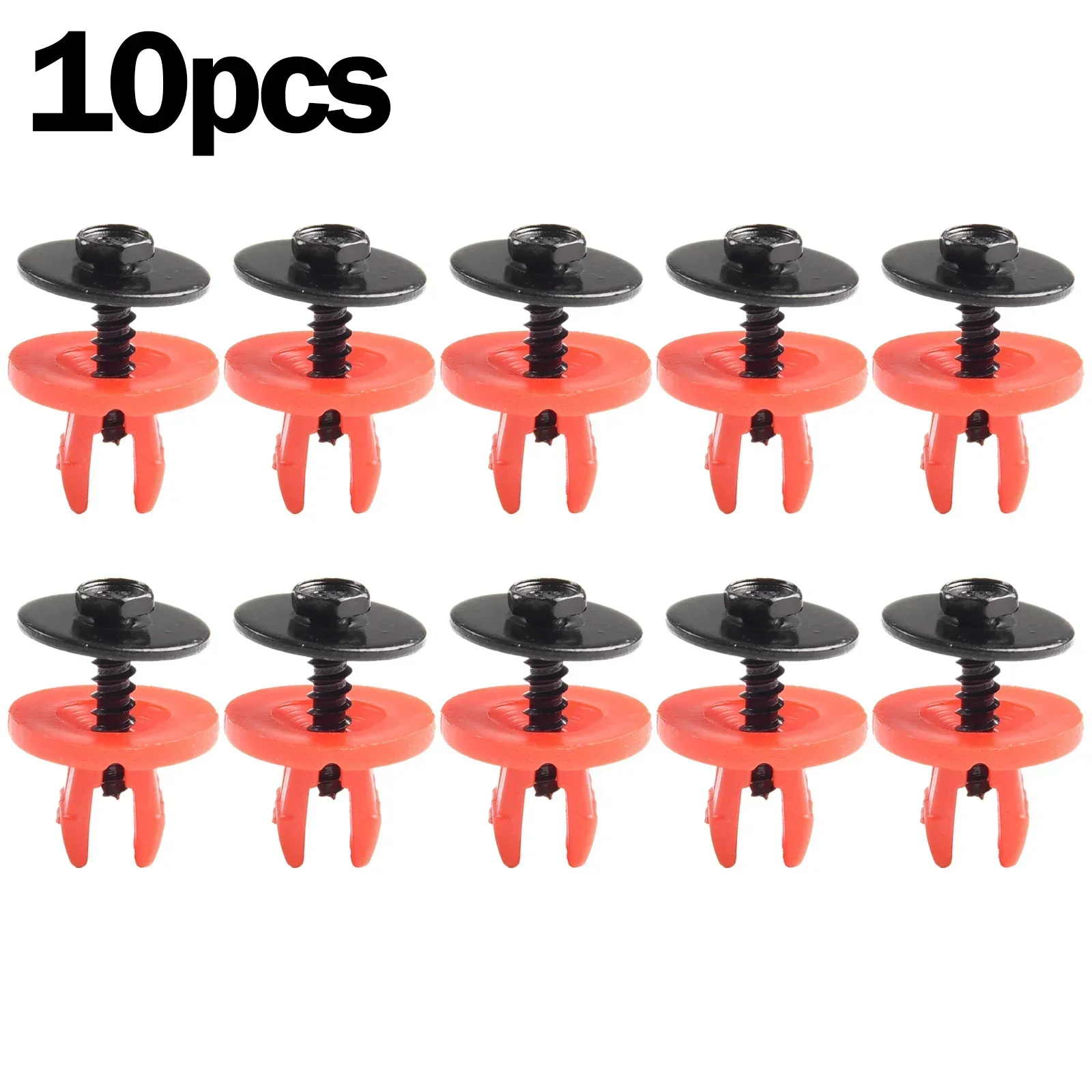 10SET Engine Undertray Cover Clips Screws Set For Volvo V50 C30 For Jaguar For Ford Pre-venting Aging Long Service Life Parts