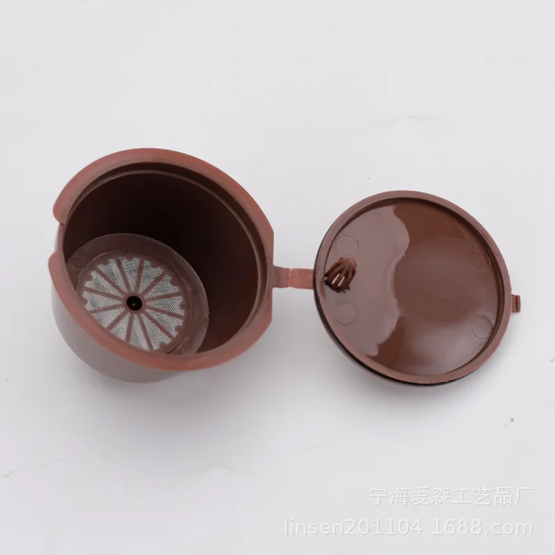 1 Piece Coffee Capsule Filter Cup Reusable Pod Plastic Fill Filter Pod Coffee Machine Accessories Household
