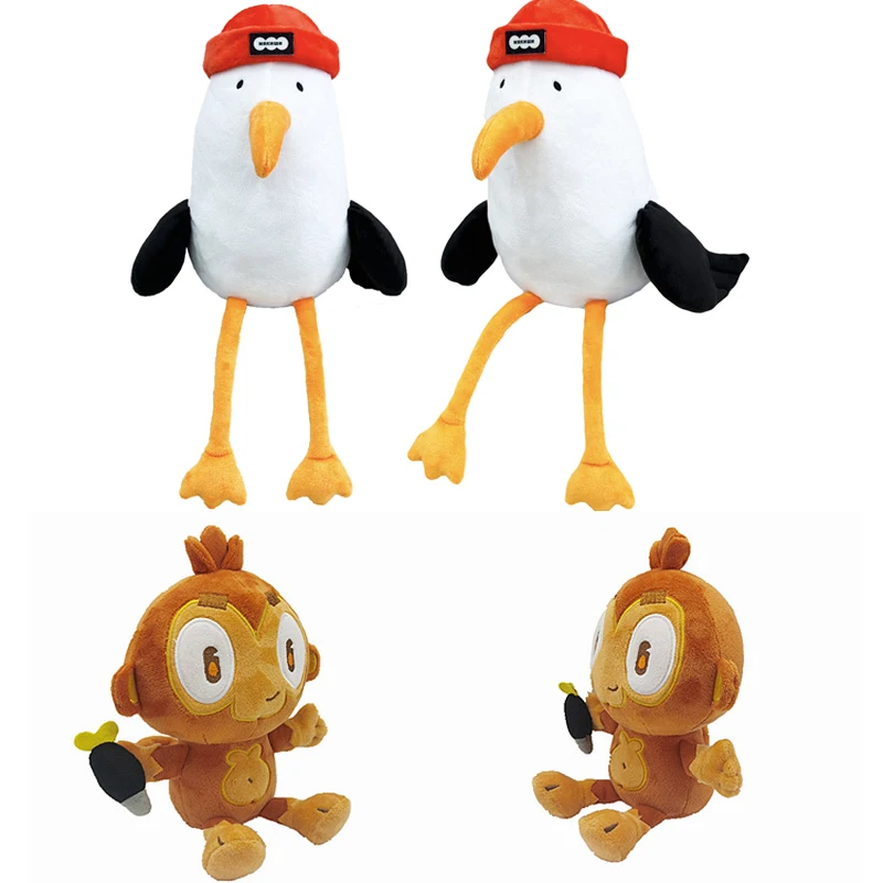 

Stuffed Bird 14.9inch Bird Huggable Toy Cuddly Playful Companion Animal Desktop Ornament For Sofa Nursery Playtime Bedside